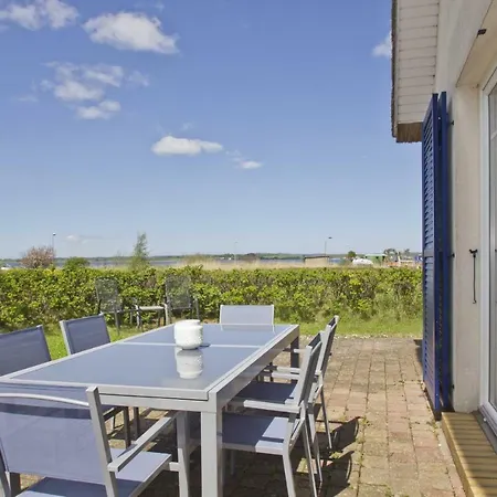 Haus Boddentraum Abendrot - Terrasse, Garten, Meerblick Gager